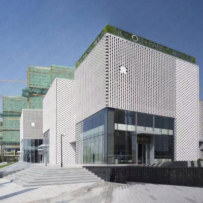 上海綠地林肯公園_清水 幕墻 砌塊_宜興市華藝特科技陶瓷有限公司